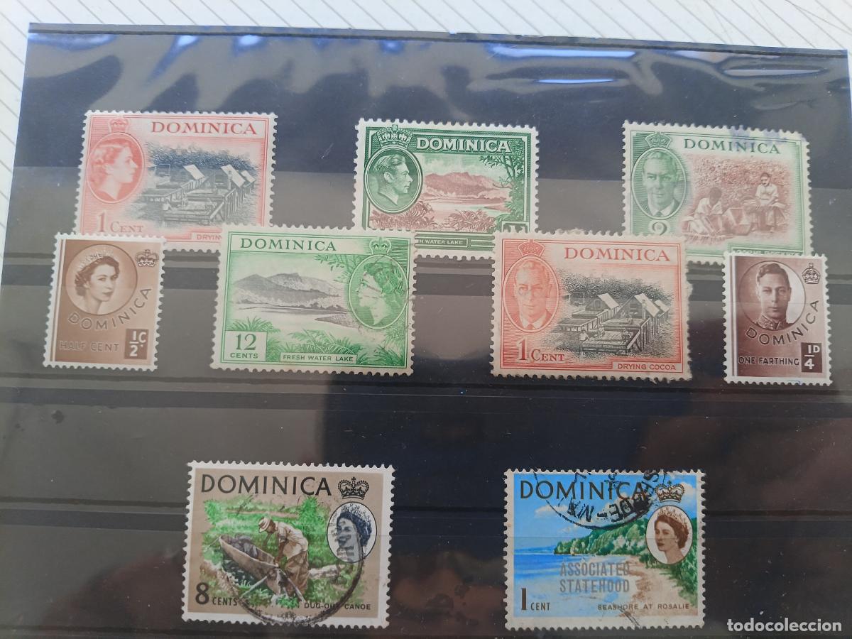 Sellos: Dominica. Lote de sellos - Foto 1