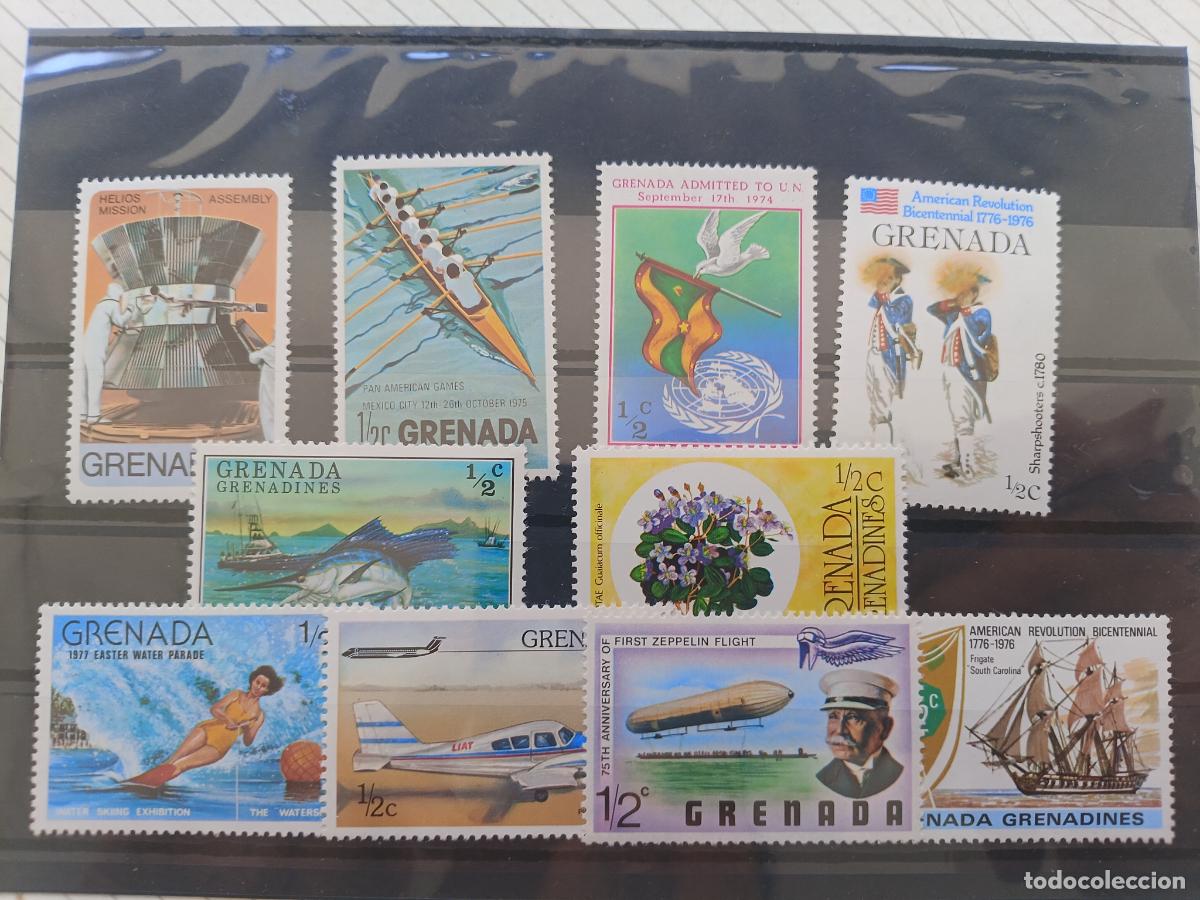 Sellos: Grenada. Lote de sellos
