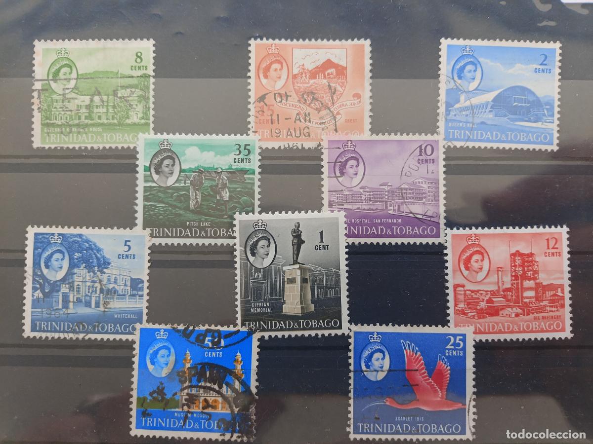 Briefmarken: Trinidad y Tobago, lote de sellos