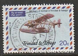 Sellos: TRINIDAD Y TOBAGO, SELLO USADO