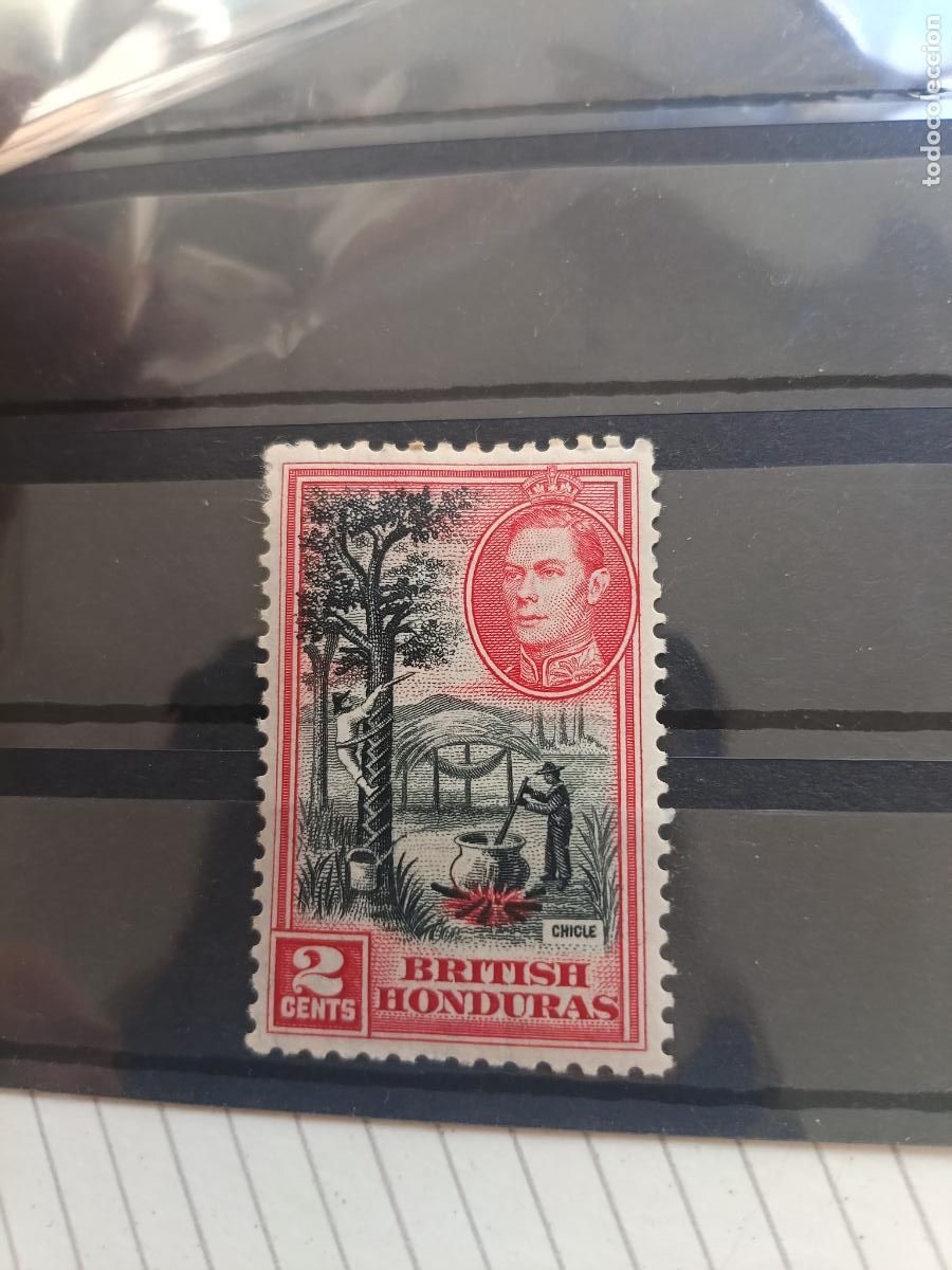 Sellos: British Honduras, sello antiguo