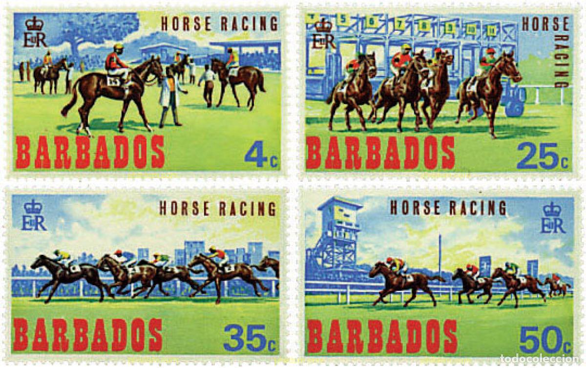 Sellos: 53981 MNH BARBADOS 1969 CONCURSO HIPICO