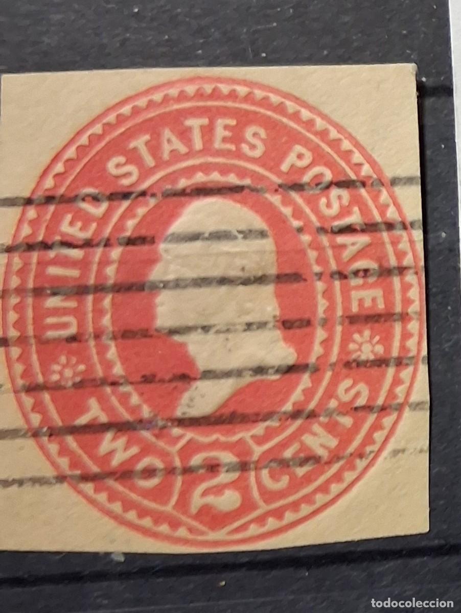 Sellos: USA, ENTERO POSTAL, GEORGE WASHINGTON.