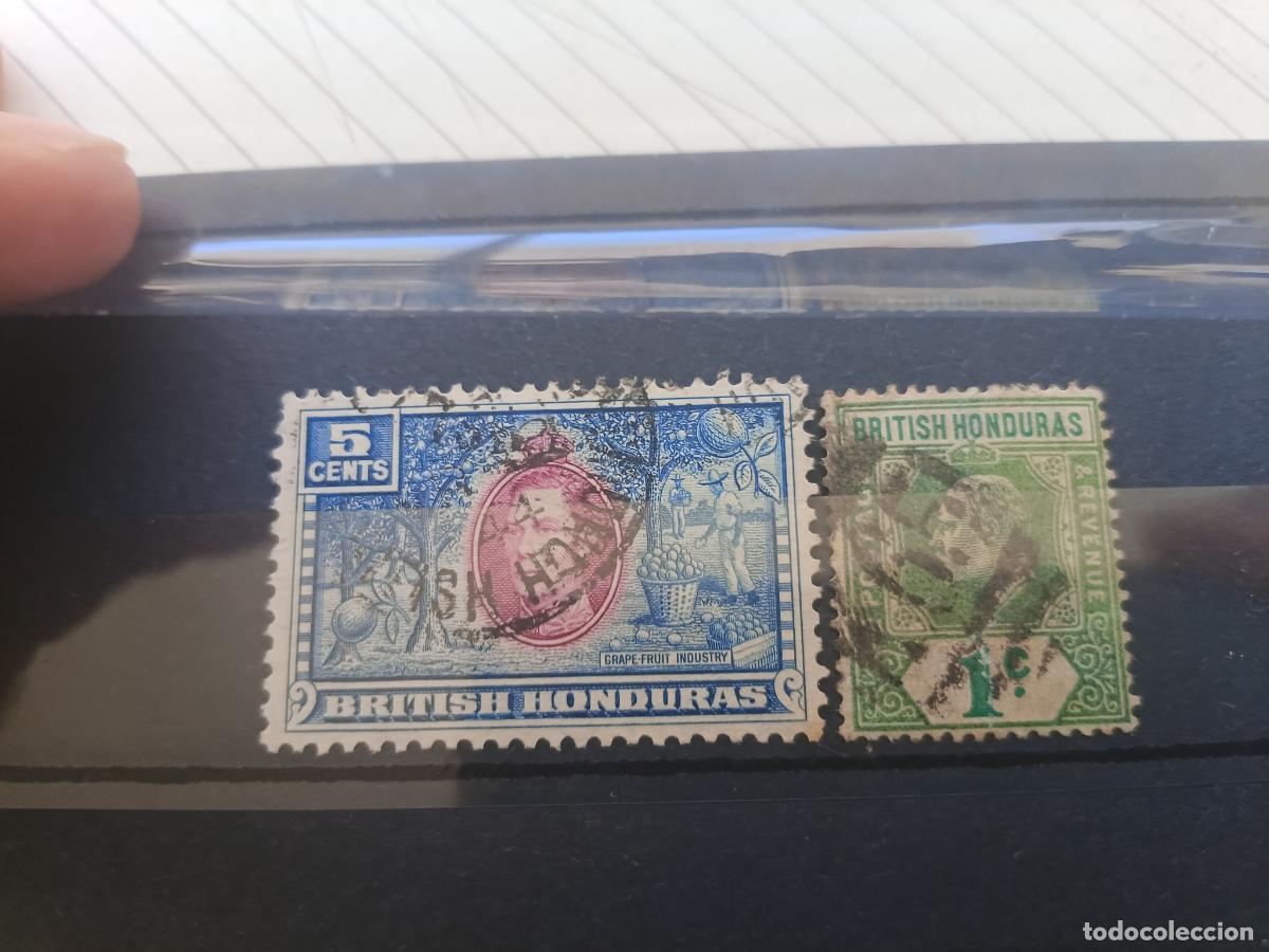 Sellos: British Honduras. 2 sellos