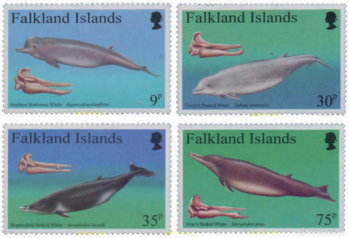 Sellos: 43281 MNH FALKLAND 1996 CETACEOS