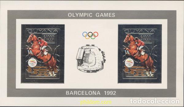 Sellos: 252900 MNH GUYANA 1992 25 JUEGOS OLIMPICOS VERANO BARCELONA 1992