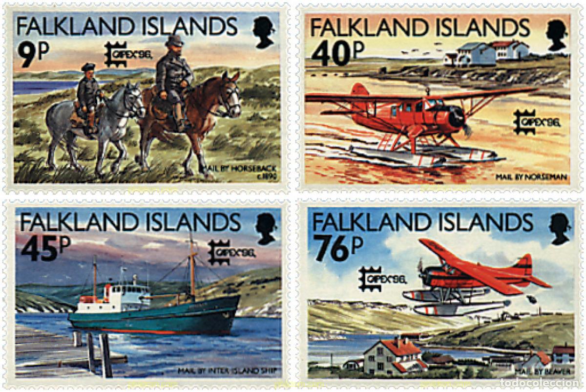 Sellos: 49678 MNH FALKLAND 1996 CAPEX 96. EXPOSICION FILATELICA INTERNACIONAL