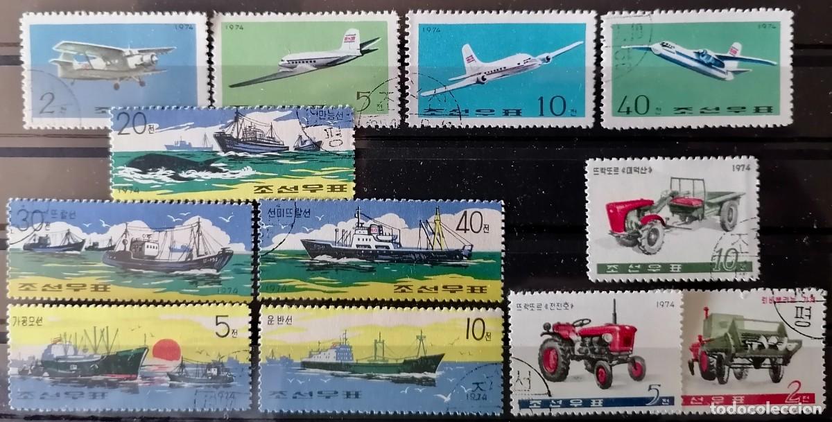 Sellos: COREA - LOTE TRANSPORTES .