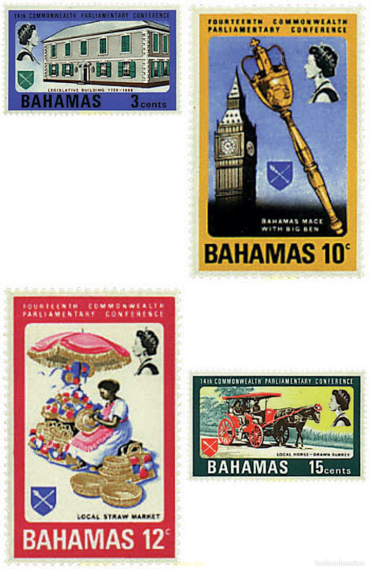 Sellos: 29475 MNH BAHAMAS 1968 14 CONFERENCIA PARLAMENTARIA DE LA COMMONWEALTH