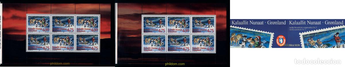 Sellos: 2624 MNH GROENLANDIA 1997 NAVIDAD