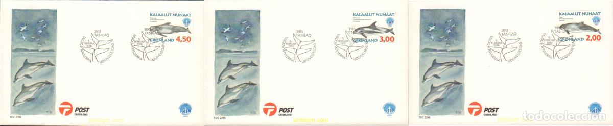 Sellos: 368048 MNH GROENLANDIA 1998 A&Ntilde;O INTERNACIONAL DE LOS OCEANOS