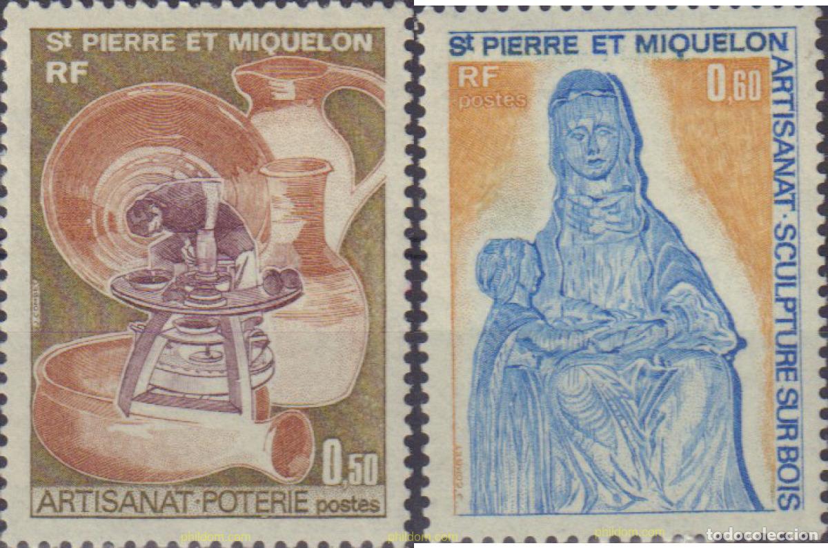 Sellos: 28880 MNH SAN PEDRO Y MIQUELON 1975 ARTESANIA
