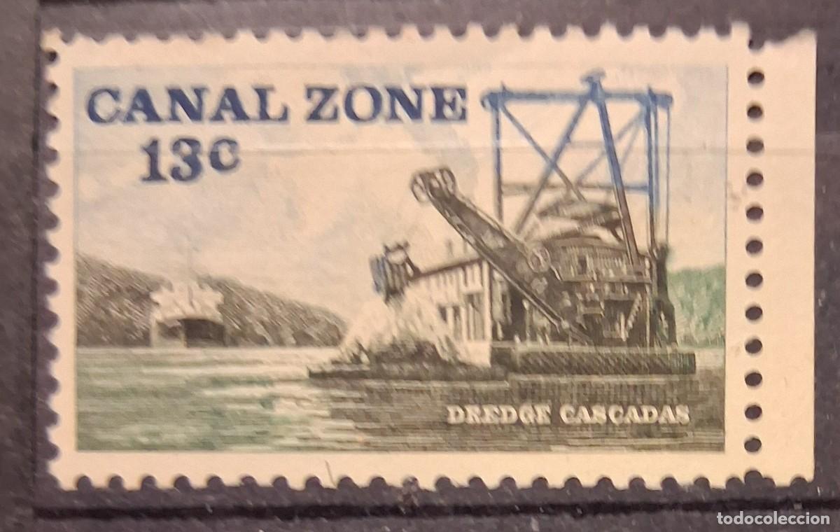 Sellos: PANAM&Aacute;, ZONA CANAL. 1976, CAT.YT.128.