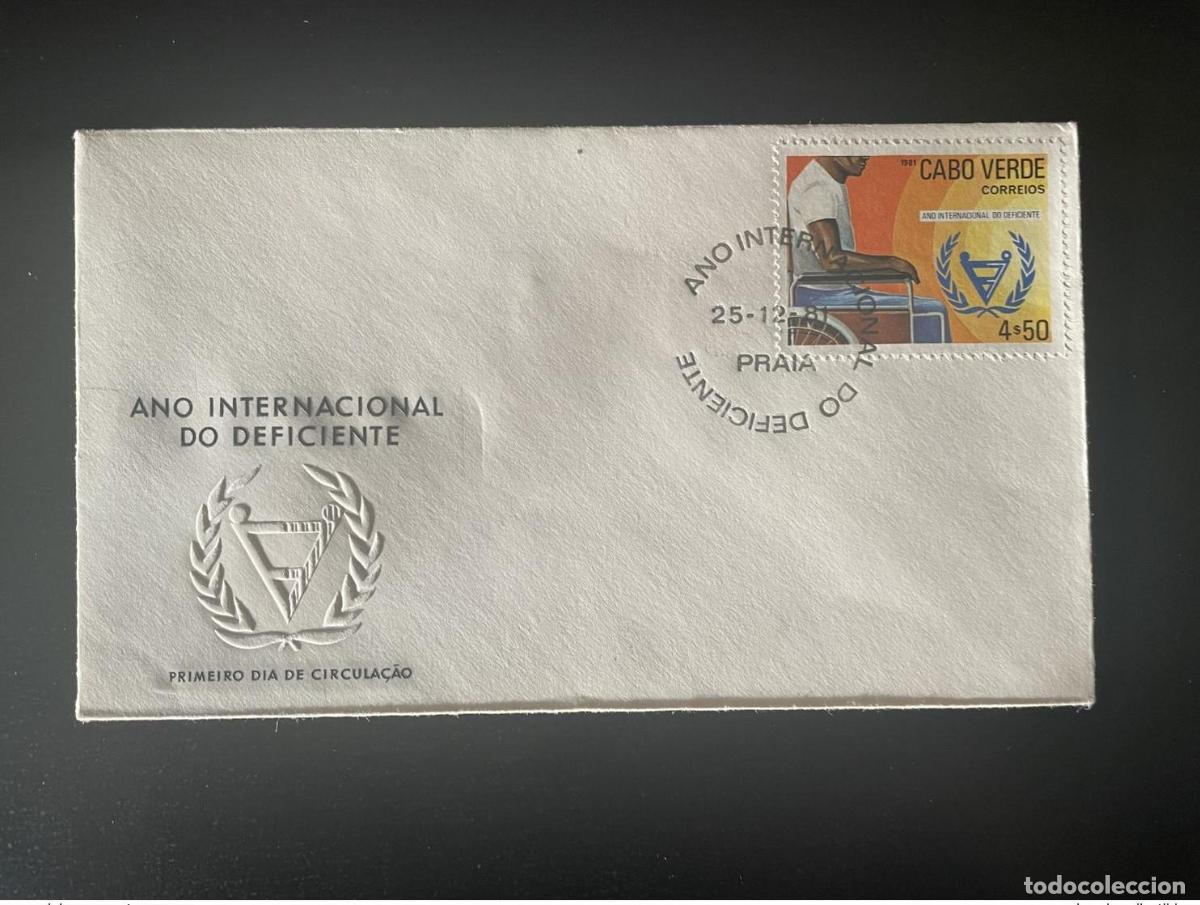 Sellos: Cabo Verde 1981 Mi. 444 FDC A&ntilde;o Discapacitado Deficiente A&ntilde;os