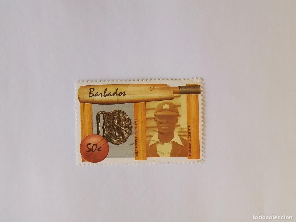 Sellos: A&Ntilde;O 1988 BARBADOS SELLO USADO