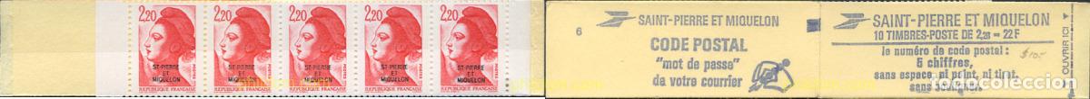 Sellos: 232053 MNH SAN PEDRO Y MIQUELON 1986 LIBERTAD