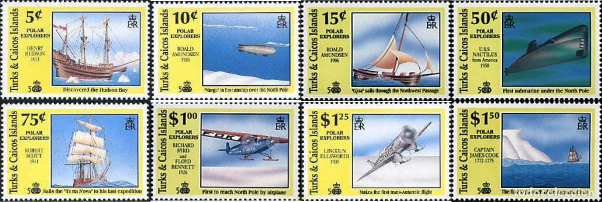 Sellos: 37945 MNH TURKS Y CAICOS 1991 500 ANIVERSARIO DEL DESCUBRIMIENTO DE AMERICA