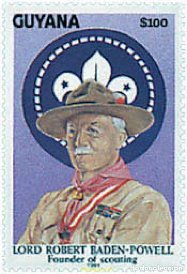 Sellos: 38131 MNH GUYANA 1991 LORD BADEN-POWELL