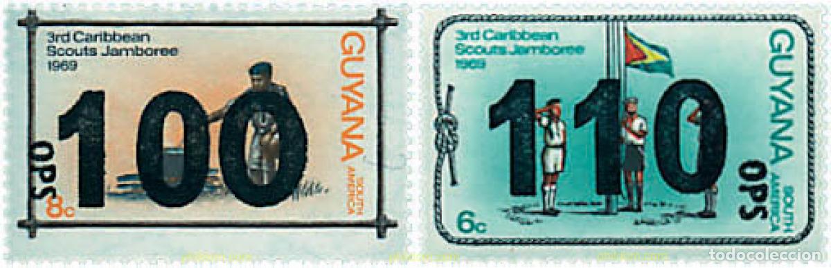 Sellos: 369173 MNH GUYANA 1981 MOTIVOS VARIOS