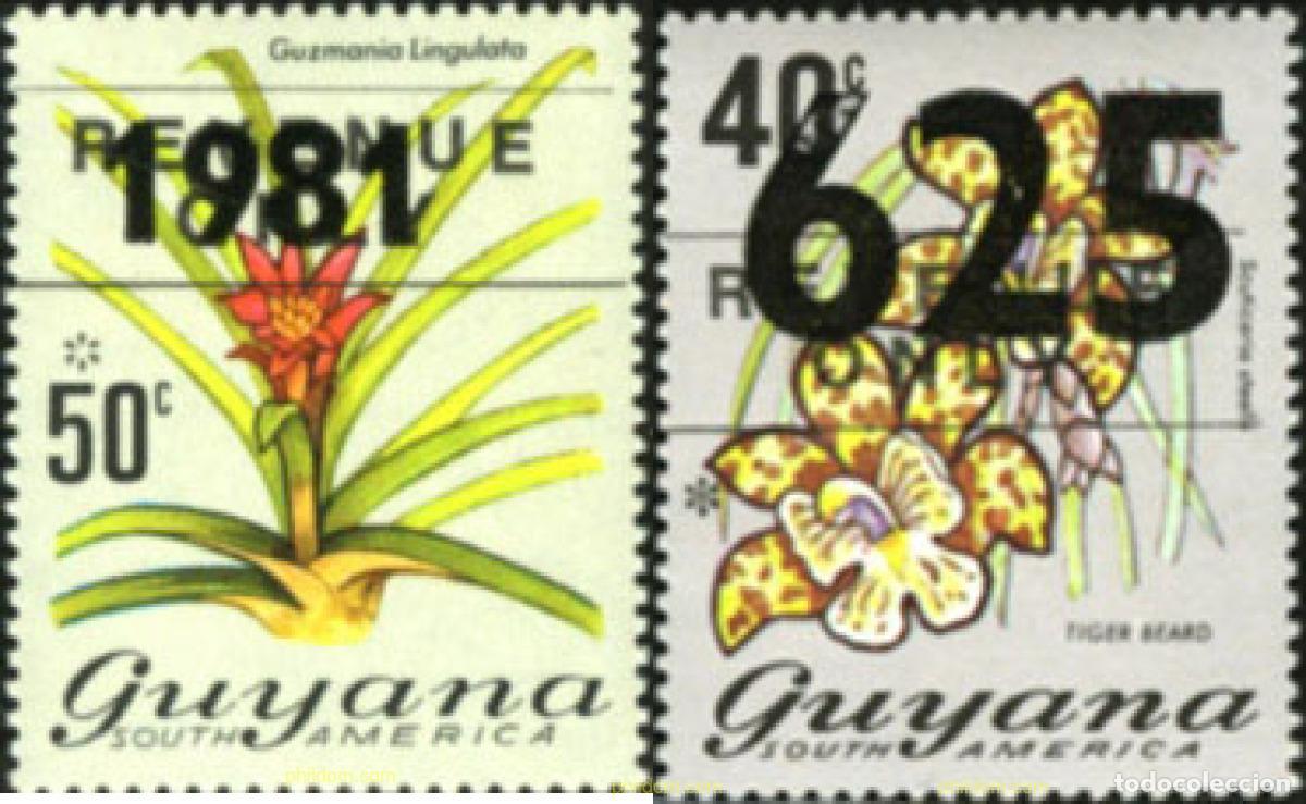 Sellos: 213459 MNH GUYANA 1981 MOTIVOS VARIOS