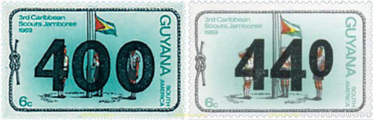 Sellos: 369152 MNH GUYANA 1981 MOTIVOS VARIOS