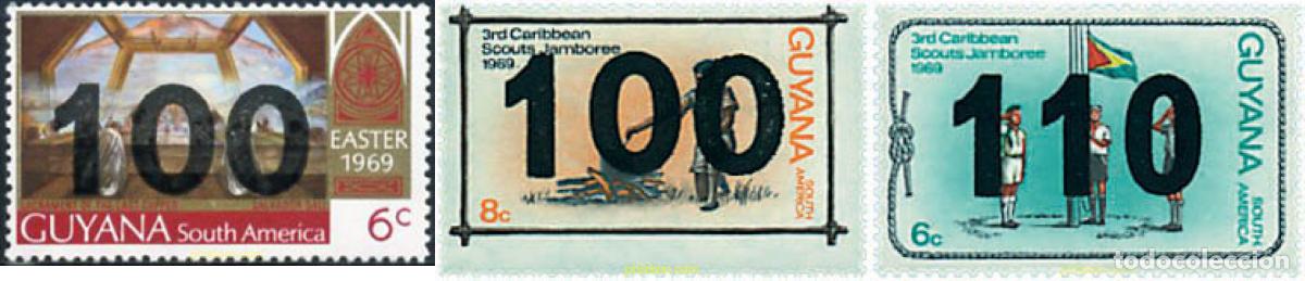 Sellos: 369171 MNH GUYANA 1981 MOTIVOS VARIOS