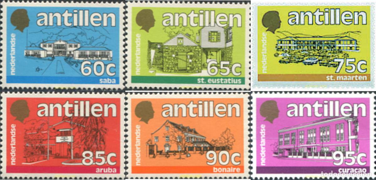 Francobolli: 38972 MNH ANTILLAS HOLANDESAS 1984 SERIE BASICA