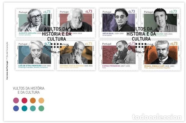 Sellos: Portugal y FDC Figuras de la Historia y la Cultura Portuguesas, Grupo I 2026 (14472)