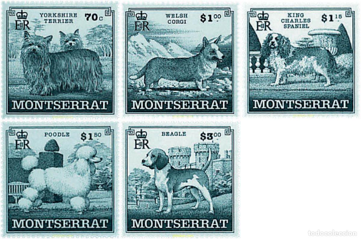 Selos: 75433 MNH MONTSERRAT 1999 PERROS