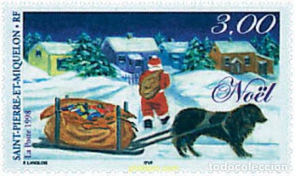 Sellos: 49141 MNH SAN PEDRO Y MIQUELON 1998 NAVIDAD