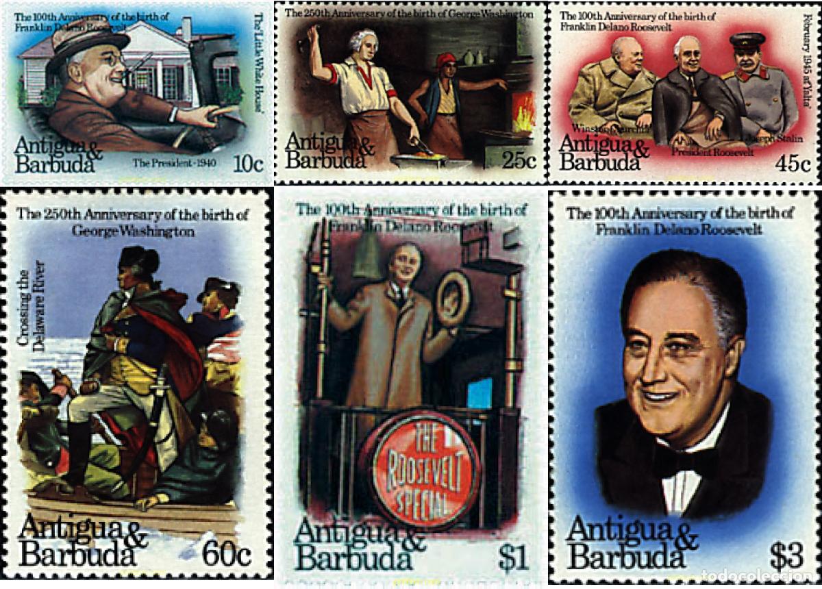 Sellos: 57177 MNH ANTIGUA Y BARBUDA 1982 ANIVERSARIOS