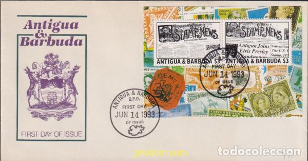 Sellos: 413666 MNH ANTIGUA Y BARBUDA 1993 LA PRENSA FILATELICA