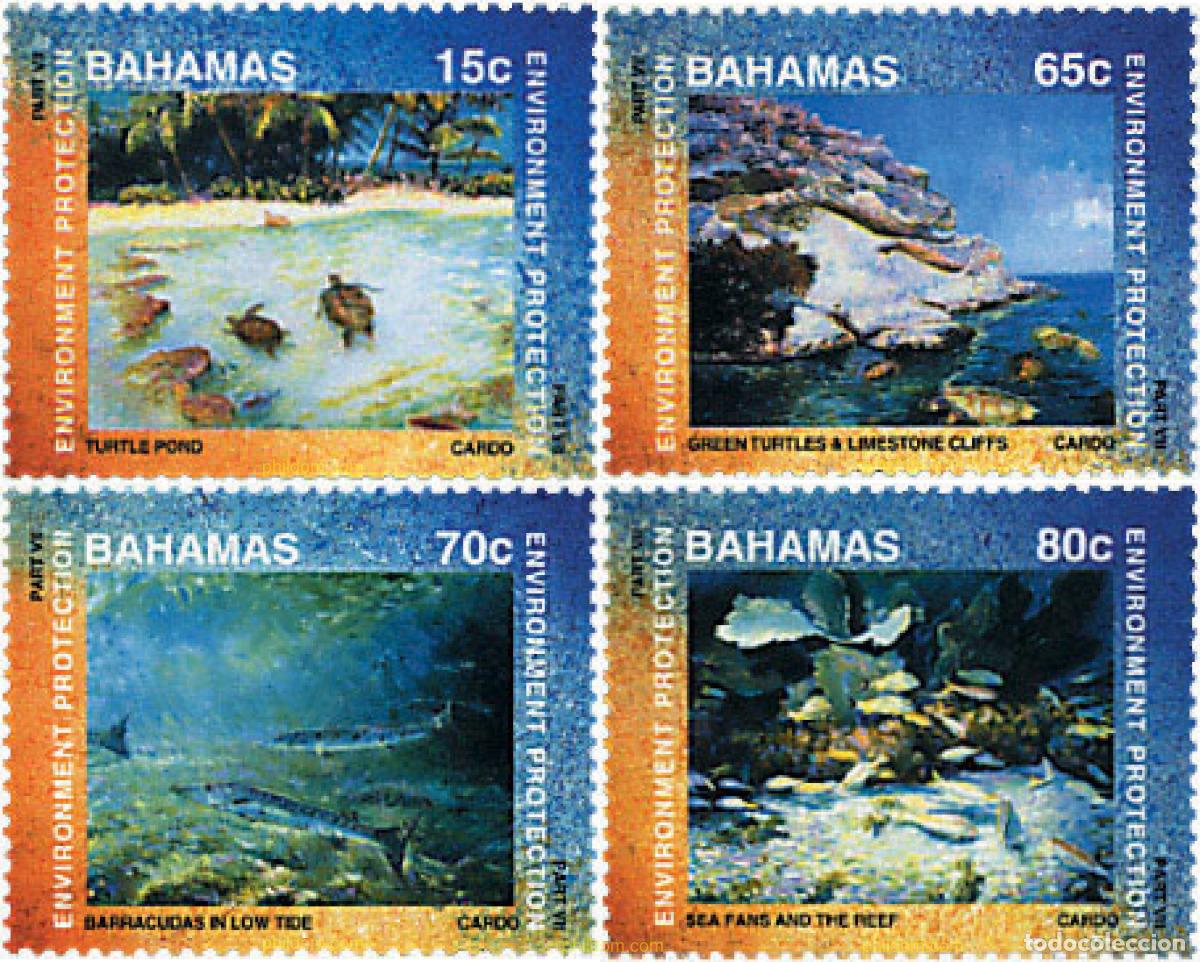 Sellos: 74212 MNH BAHAMAS 1999 PROTECCION DEL MEDIO AMBIENTE