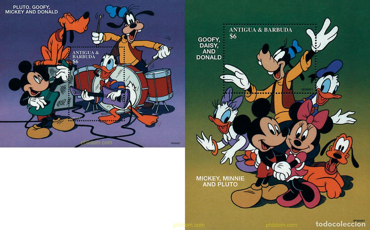 Timbres: 48772 MNH ANTIGUA Y BARBUDA 1997 MICKEY Y SUS AMIGOS