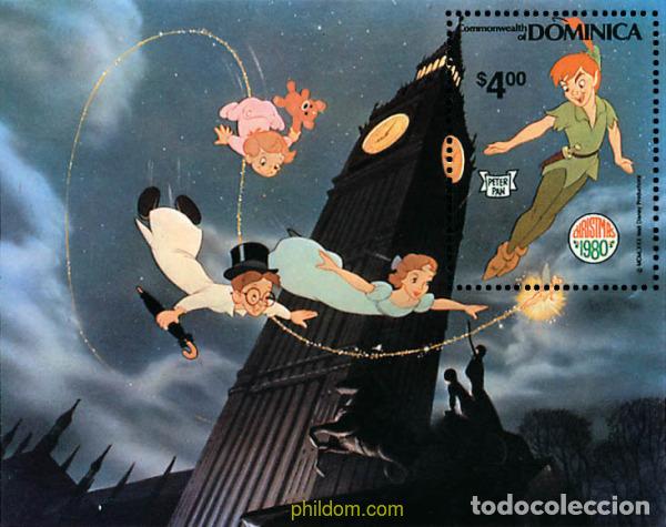 Timbres: 47556 MNH DOMINICA 1980 NAVIDAD. PETER PAN