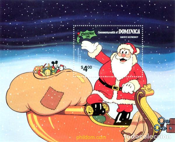 Timbres: 47557 MNH DOMINICA 1981 NAVIDAD. EL TALLER DE PAPA NOEL