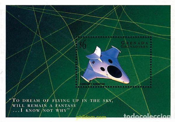 Francobolli: 320381 MNH GRANADA GRANADINAS 1998 AVIONES Y HELICOPTEROS DE ALTA TECNOLOGIA