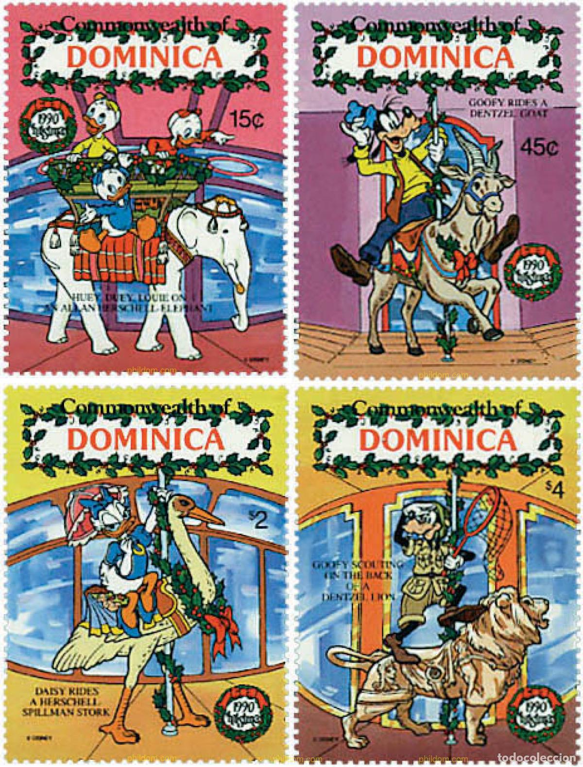 Francobolli: 306786 MNH DOMINICA 1990 NAVIDAD