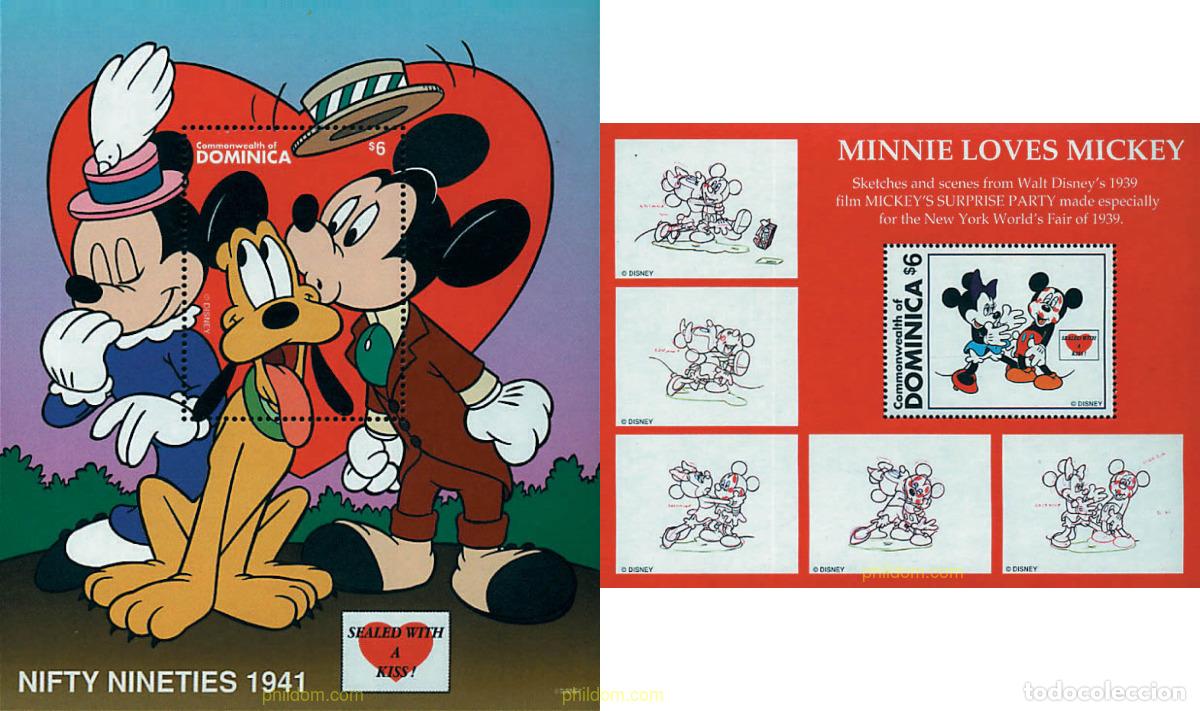 Stamps: 47605 MNH DOMINICA 1997 WALT DISNEY