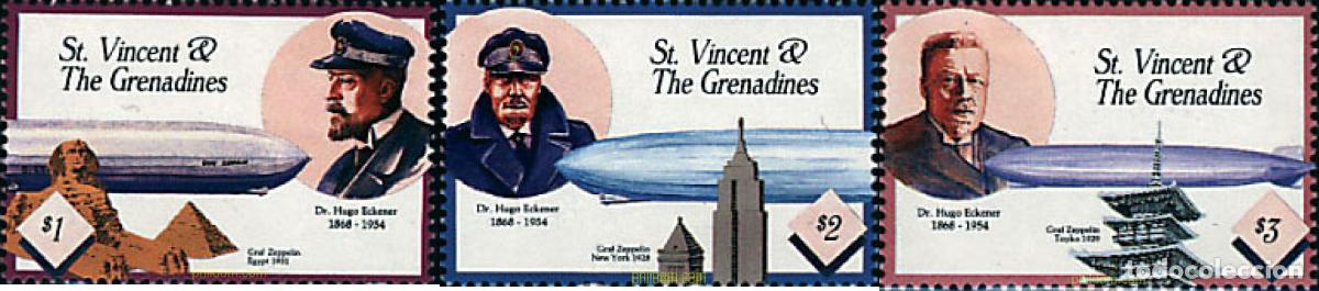 Sellos: 360386 MNH SAN VICENTE 1993 AVIACION