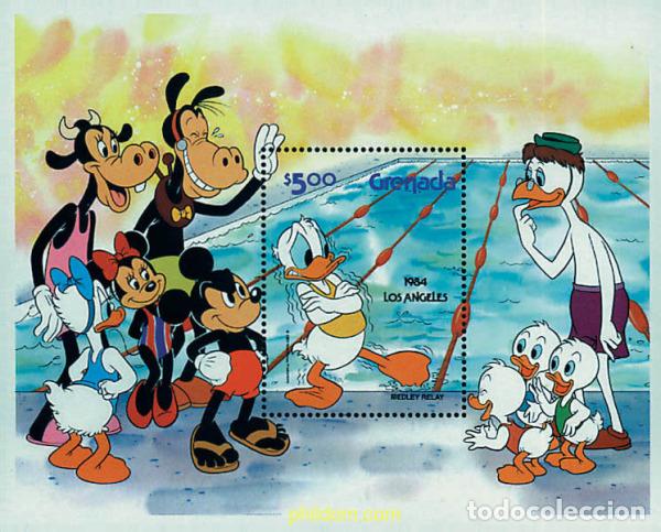 Sellos: 89917 MNH GRANADA 1984 23 JUEGOS OLIMPICOS VERANO LOS ANGELES 1984