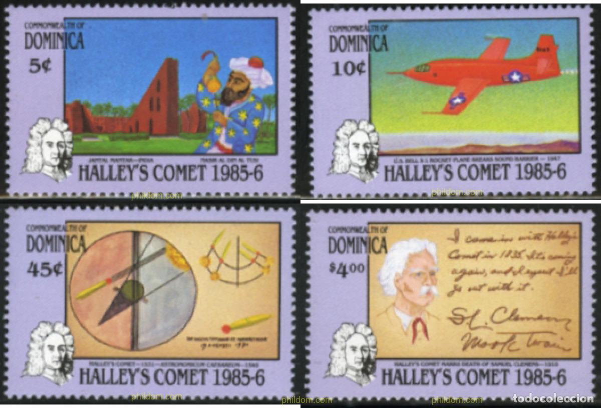 Sellos: 46264 MNH DOMINICA 1986 COMETA HALLEY