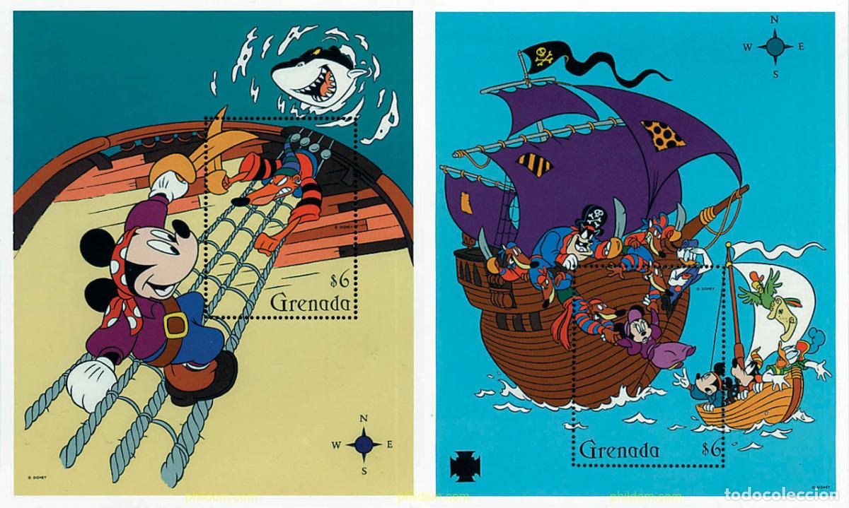 Sellos: 48785 MNH GRANADA 1995 LAS AVENTURAS DE MICKEY
