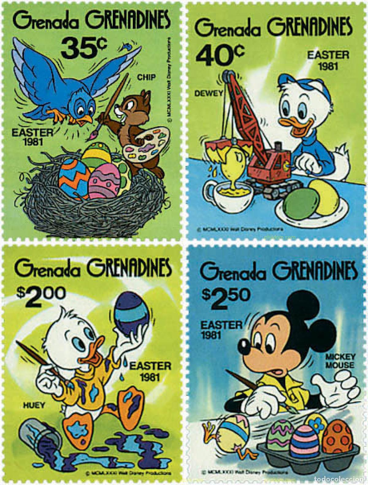 Selos: 47809 MNH GRANADA GRANADINAS 1981 PASCUA