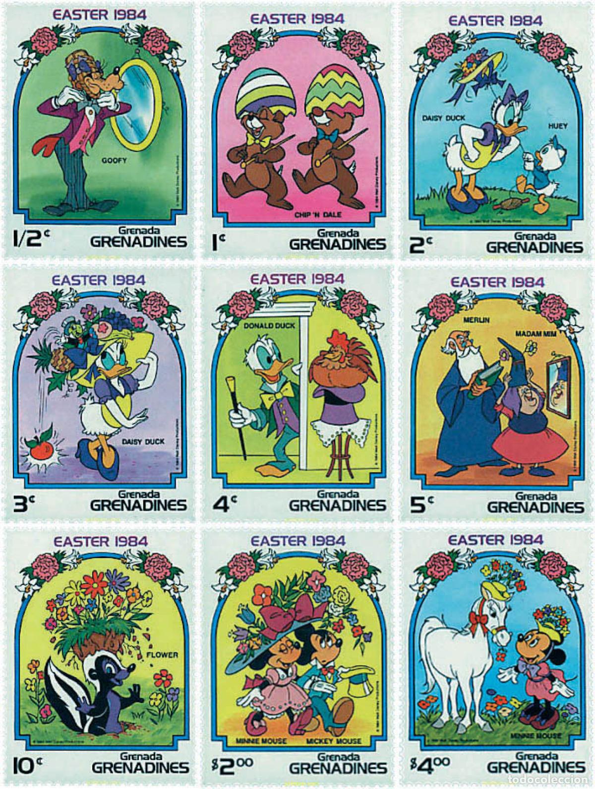 Francobolli: 91457 MNH GRANADA GRANADINAS 1984 PASCUA