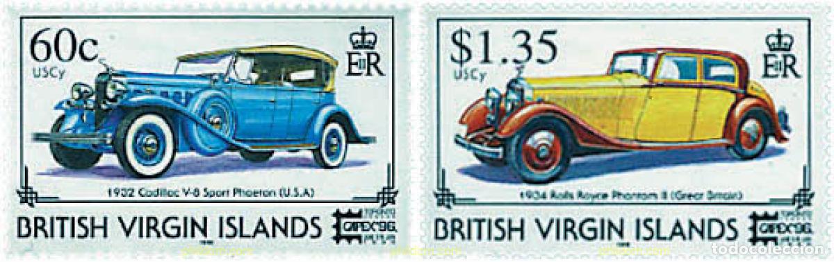Timbres: 233380 MNH VIRGENES BRITANICAS Islas 1996 CAPEX 96. EXPOSICION FILATELICA INTERNACIONAL