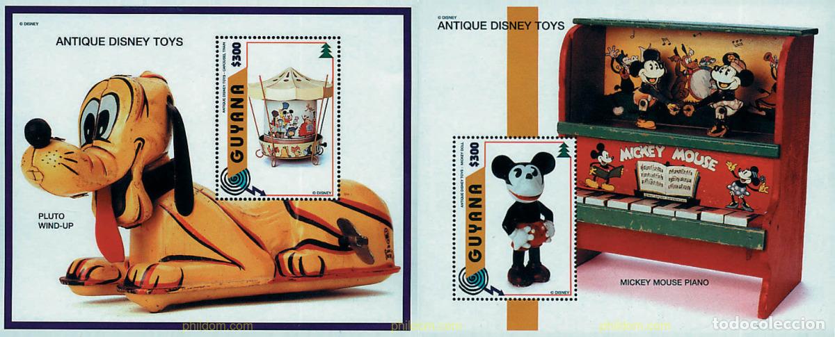 Sellos: 58446 MNH GUYANA 1996 ANTIGUOS JUGUETES DE DISNEY