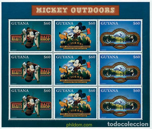Sellos: 8462 MNH GUYANA 1996 ACTIVIDADES AL AIRE LIBRE