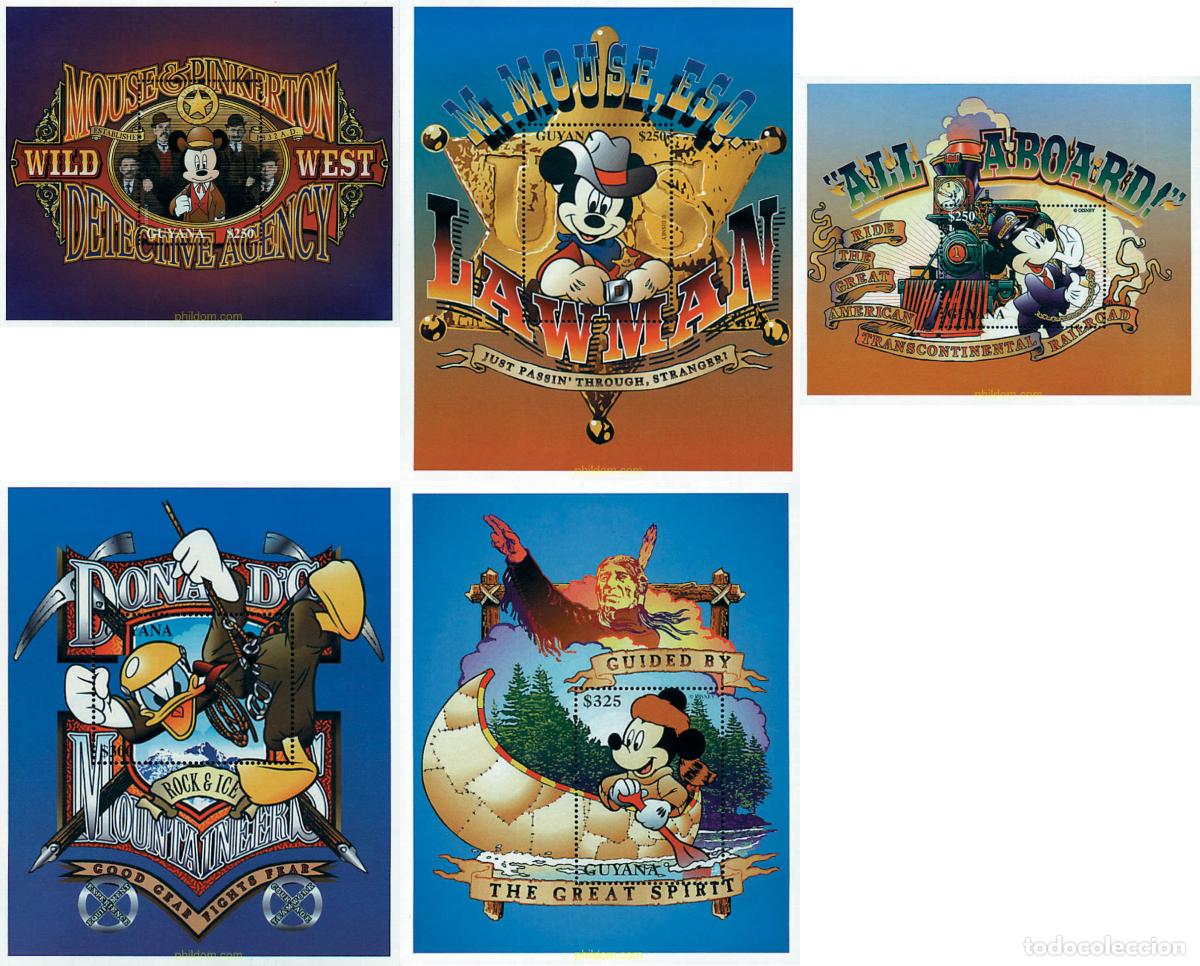 Sellos: 74442 MNH GUYANA 1996 MICKEY MOUSE