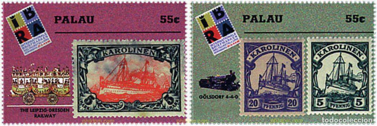 Sellos: 69969 MNH PALAU 1999 IBRA 99. EXPOSICION FILATELICA INTERNACIONAL